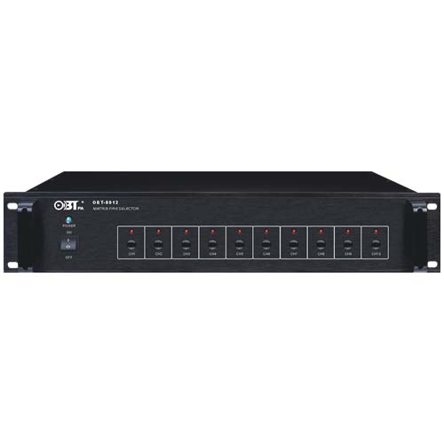 大功率十分區(qū)消防矩陣器 OBT-8012