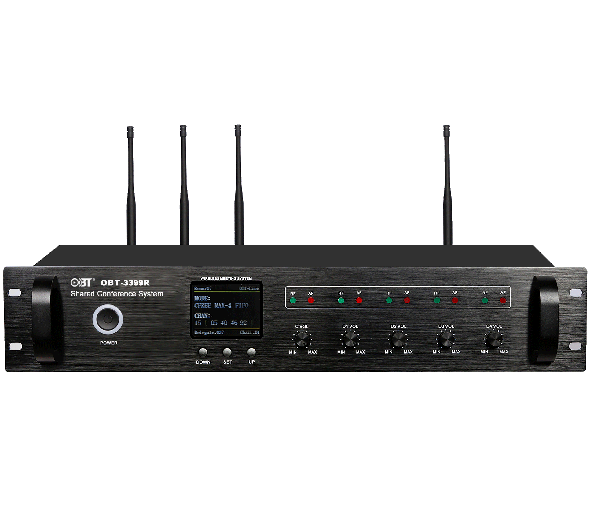 共用會(huì)議系統(tǒng)主機(jī)(表決) OBT-3399RV