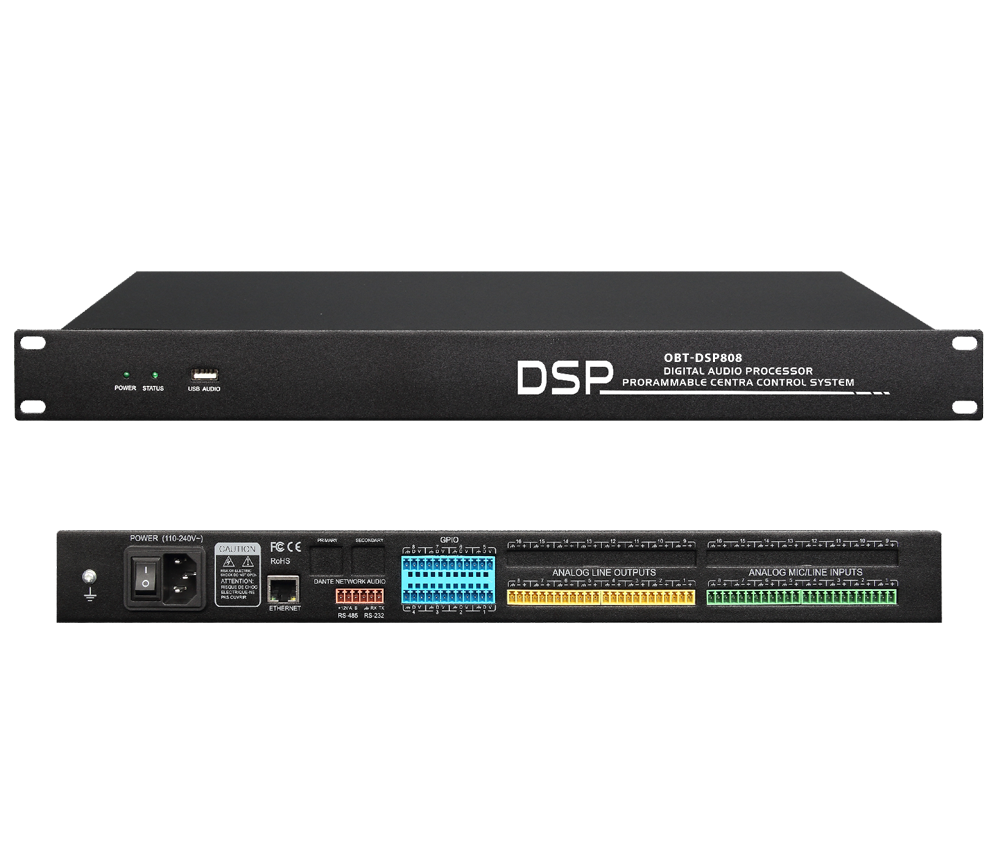 音頻處理器 OBT-DSP8080